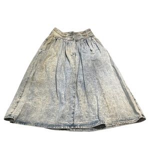 Jordache Light Blue Denim Skirt